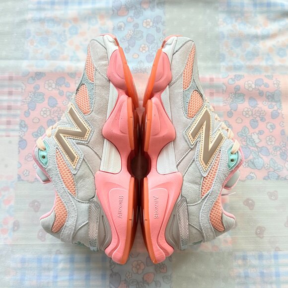 New Balance X Joe Freshgoods 9060 Inside Voices Baby Shower Blue Sneakers - Picture 5 of 12